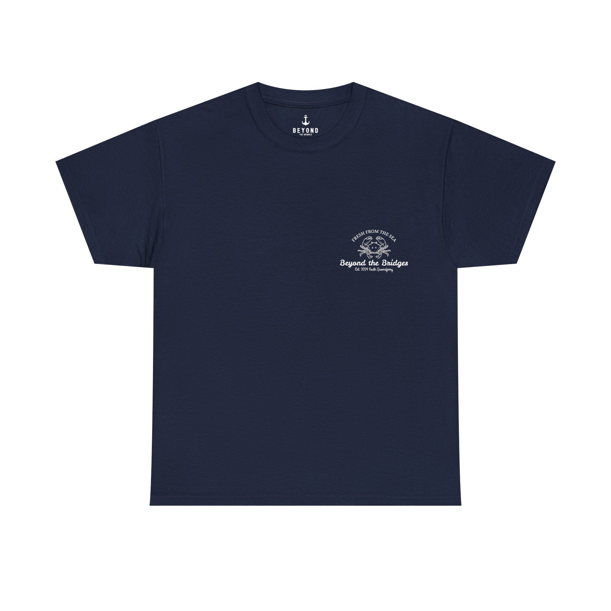 BTB fresh from the sea crab tee – Beyond the Bridges