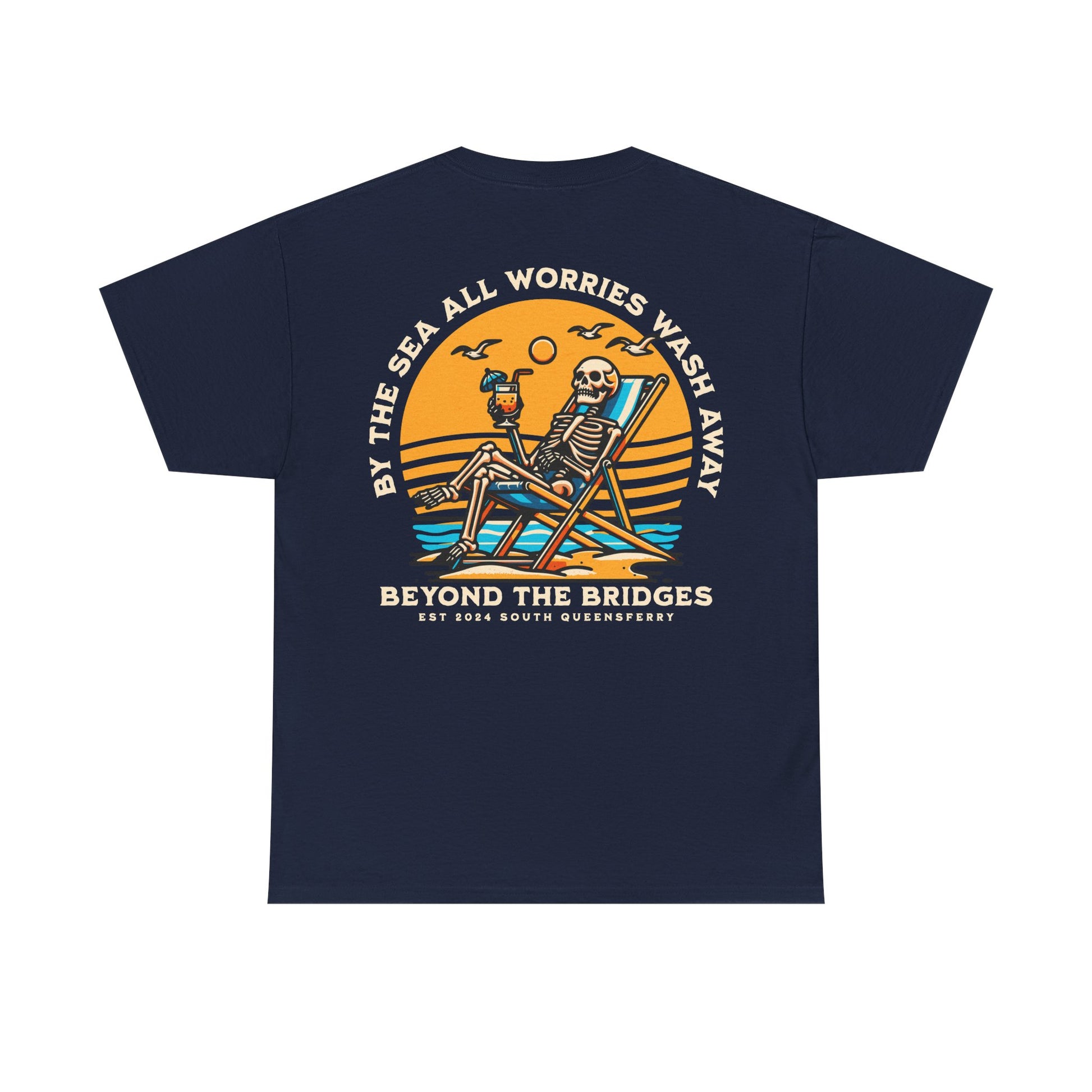 BTB by the sea all worries wash away tee