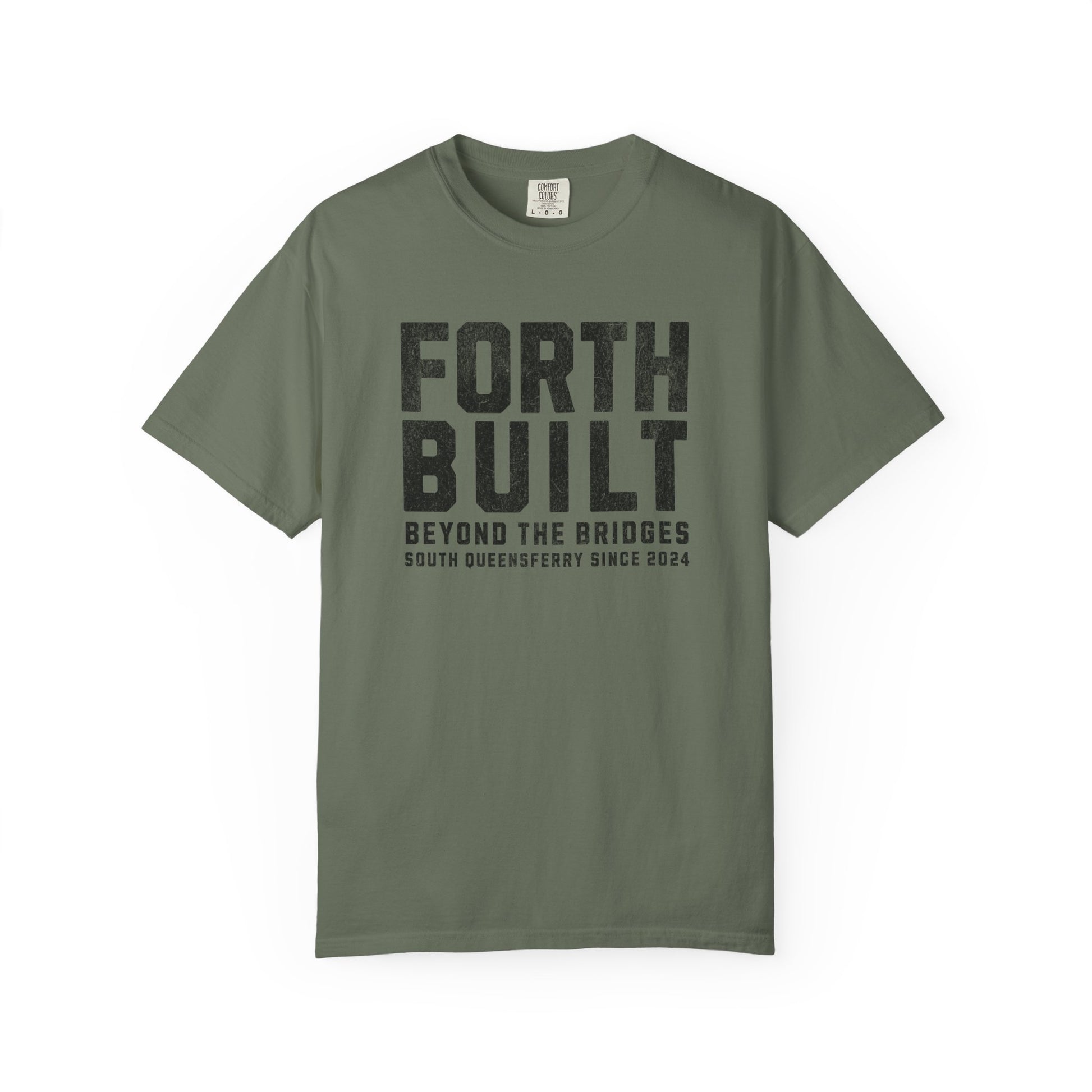 BTB Forth built heavyweight tee - front print